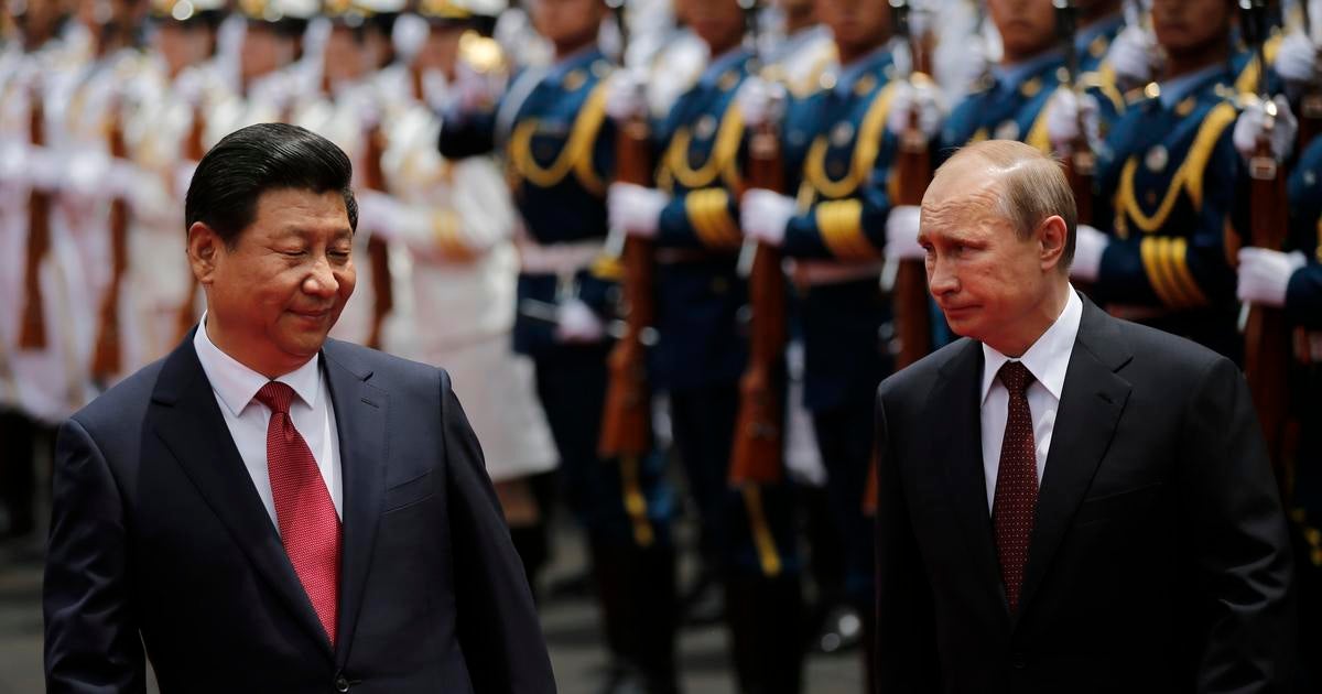 China calls for new security pact with Russia, Iran - CBS News