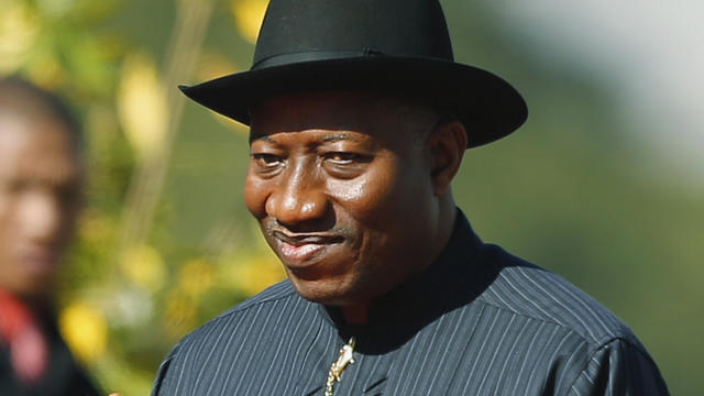 Nigerian President Goodluck Jonathan  