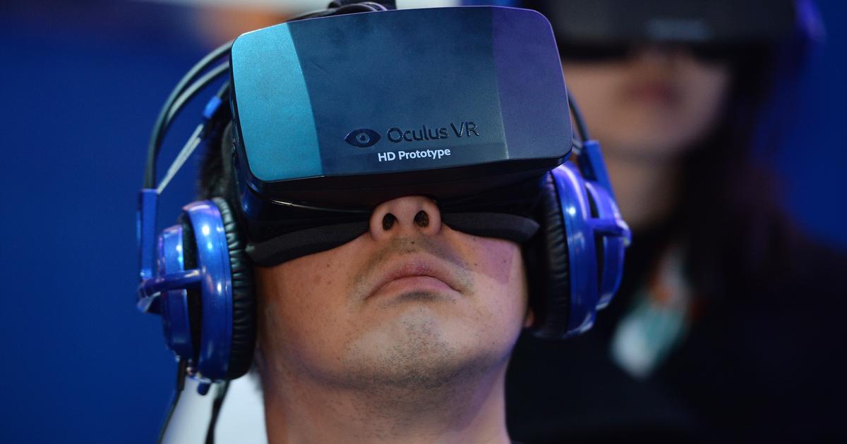 Oculus Rift C4-A VR Virtual Reality Headset System 2 Sensors 2