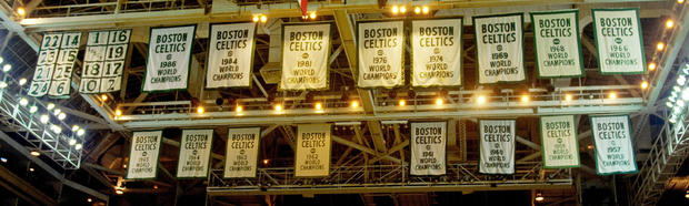 Celtics banners 