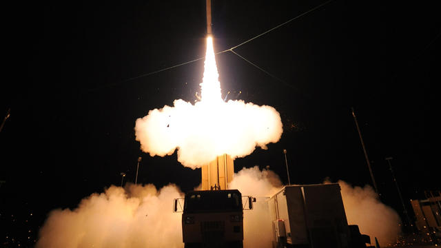 Lockeed Martin conducts a successful flight test of the Terminal High Altitude Area Defense (THAAD) Weapon System 