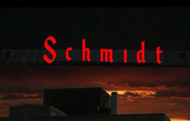 Schmidt Brewery Sign 