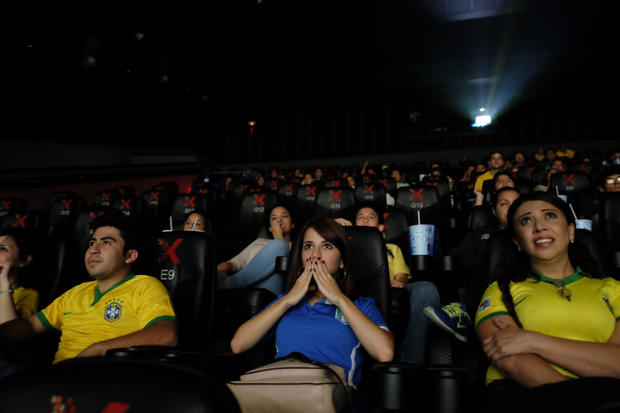 Fans worldwide watch World Cup 