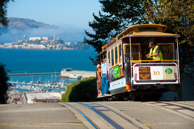 San Francisco Cable Car Alcatraz Island trolley 