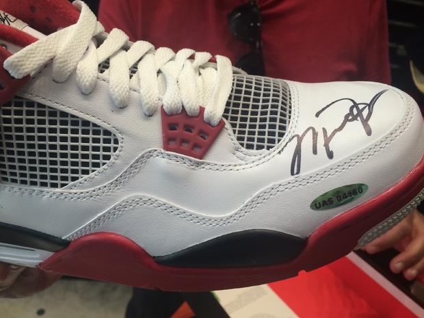 Signed Jordans 