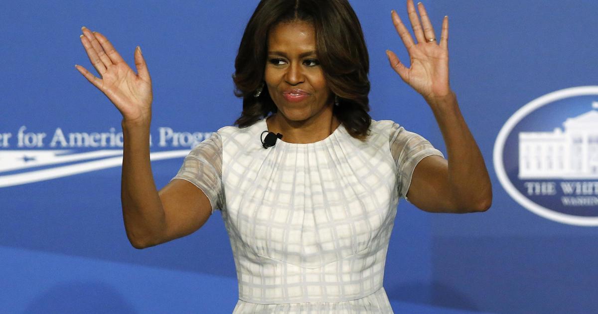 Michelle Obama wants a woman president 