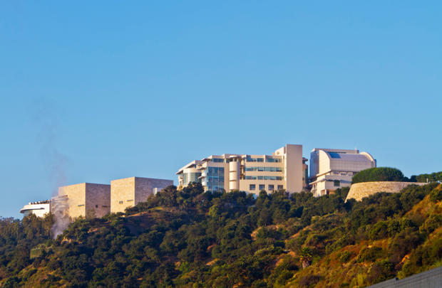 The Getty Museum at Sunrise 
