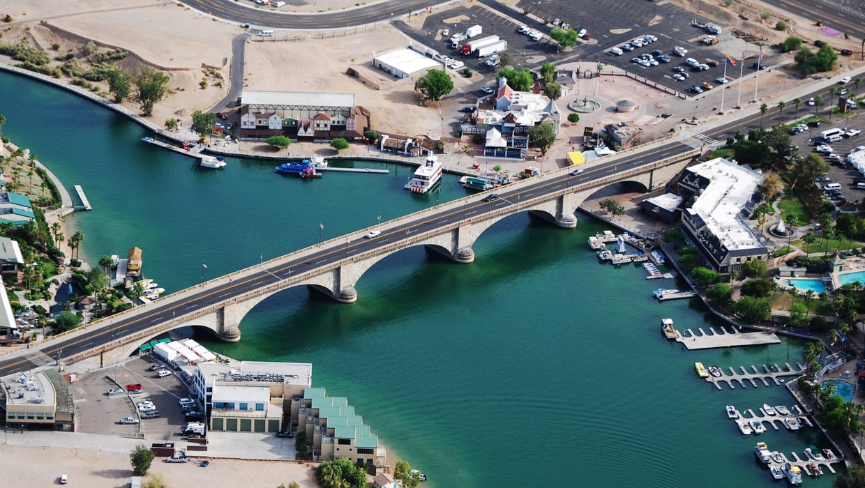 Our London Bridge is not falling down, Arizona officials say - CBS News