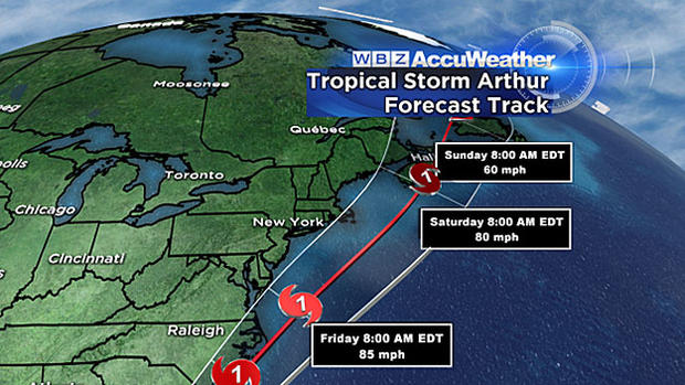 Tropical Storm Arthur 