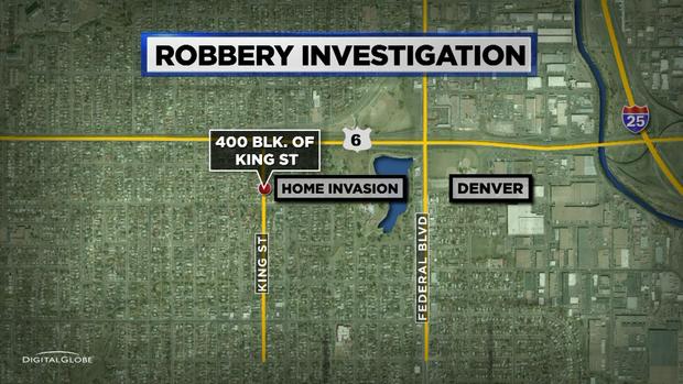 KING STREET ROBBERY MAP 