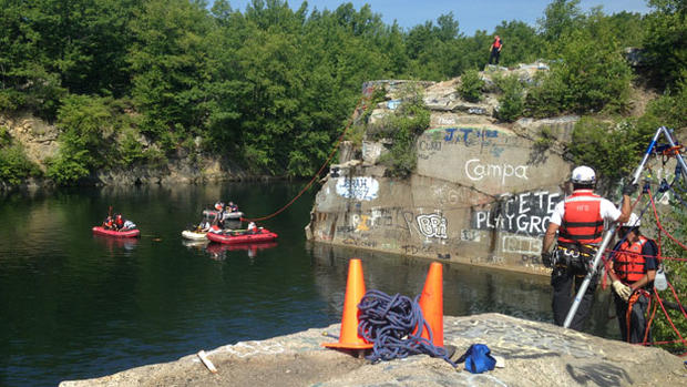 Milford quarry search 