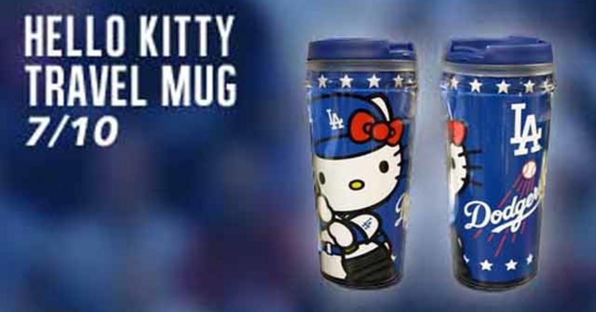 Thousands Of Fans Disappointed At Dodgers After Shortage Of Hello Kitty Mug  Giveaway - CBS Los Angeles