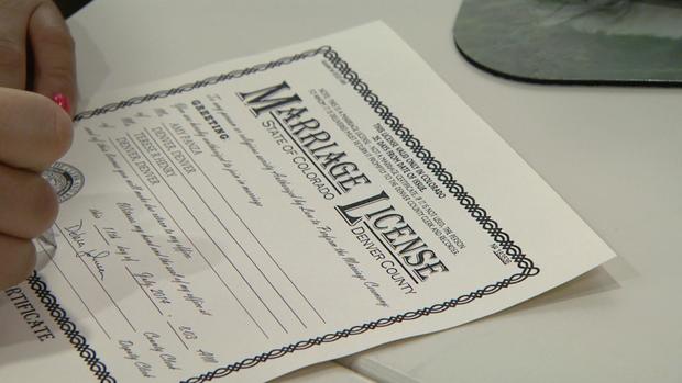 Same-Sex Marriage License, Gay Marriage 
