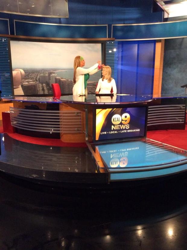Behind The Scenes KCAL9 