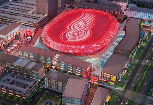 Red Wings Arena rendering 2 (Ilitch Organization) 