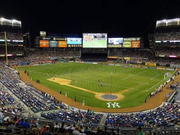Yankee Stadium for soccer 