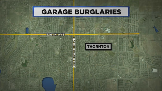 Thornton Garage Burglaries 