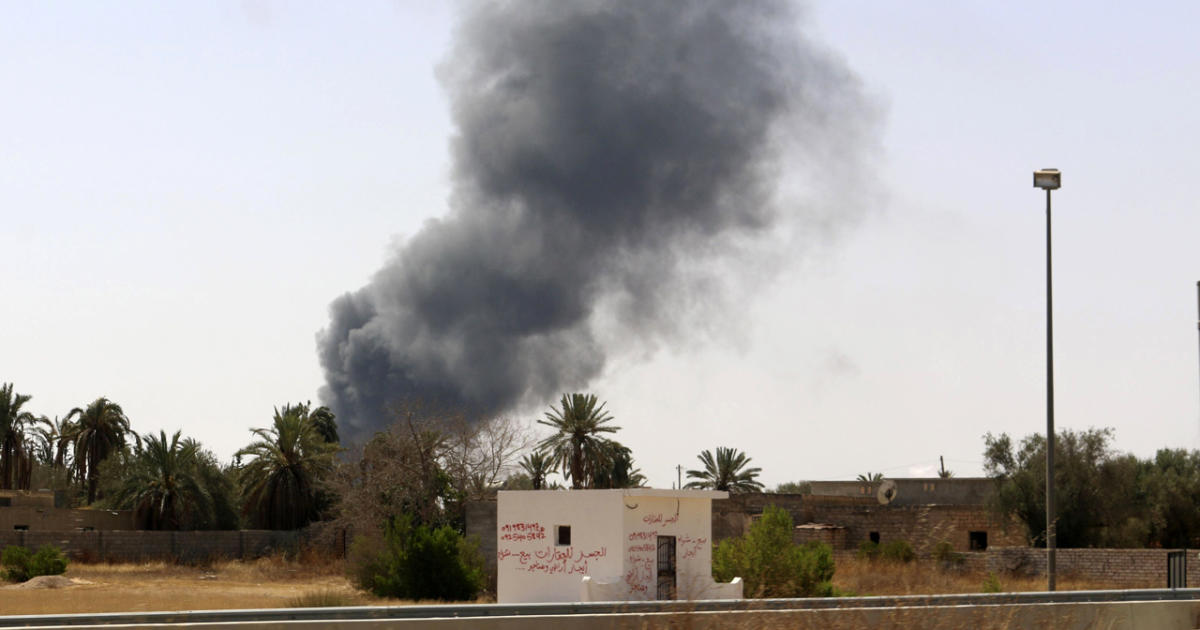 U.S. Evacuates Embassy In Libya Amid Clashes - CBS News