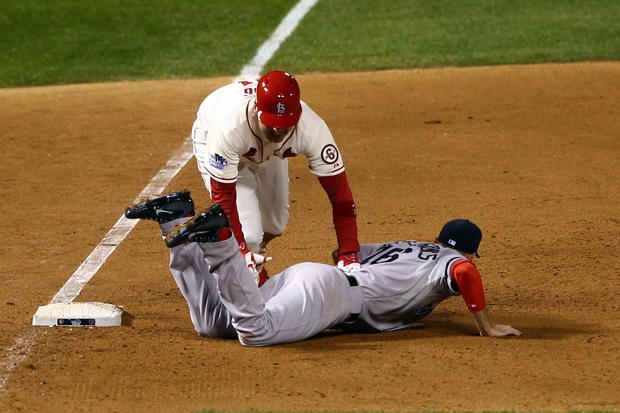 World Series - Boston Red Sox v St Louis Cardinals - Game Three 