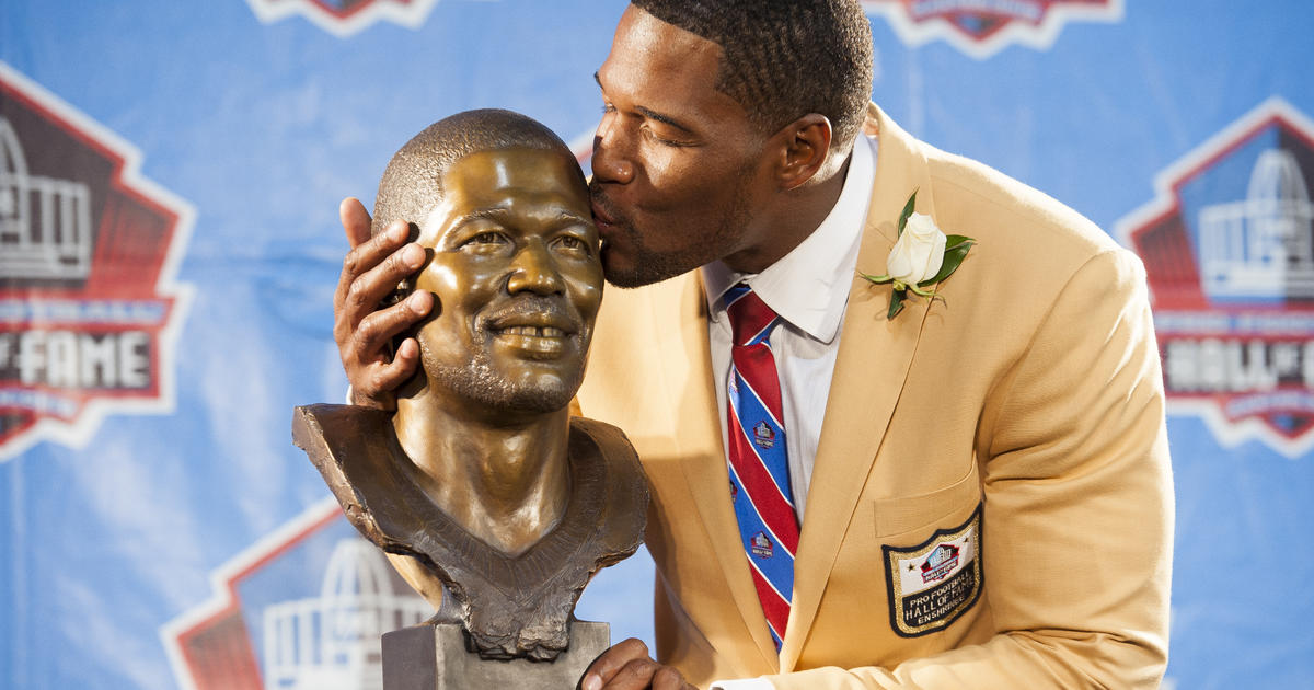 Reed Packs Emotion Strahan Laughs At Hall Of Fame Cbs Detroit
