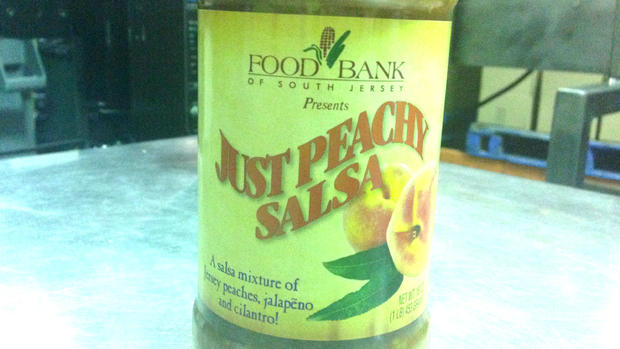 Just Peachy Salsa Campbell's Food Bank South Jersey 