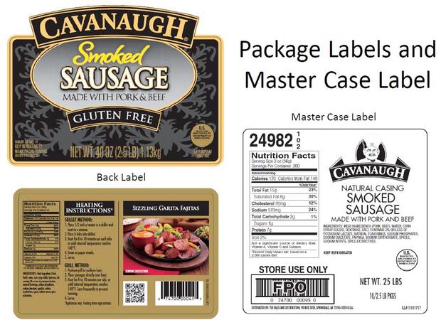 sausage labels 