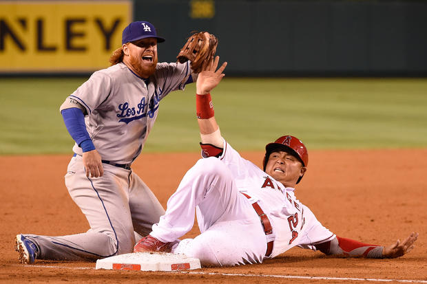 Los Angeles Dodgers v Los Angeles Angels of Anaheim 