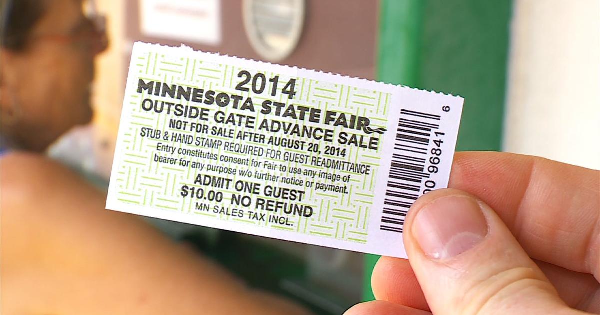 State Fair Ticket Prices Increase CBS Minnesota