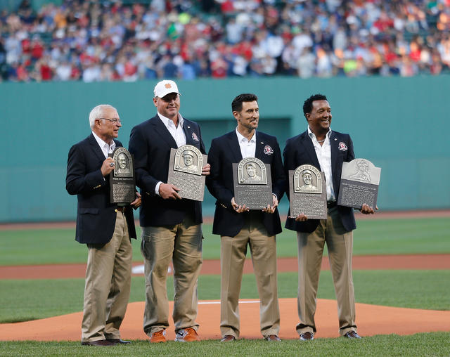 Pedro, Nomar, Clemens Inducted Into Red Sox Hall Of Fame