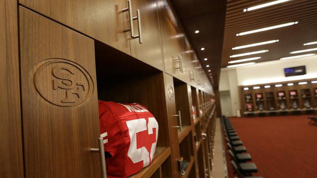 New 49ers Locker Room 