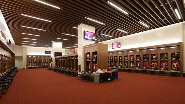 49ers Locker Room at Levi's Stadium 