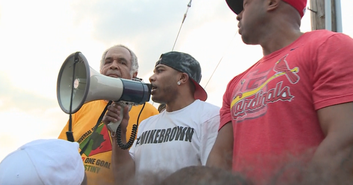 Michael Brown Shoooting: Nelly, Boogie D Join Ferguson Protests - Cbs News