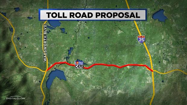 C470 TOLL ROAD MAP 
