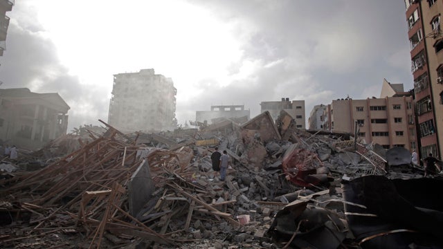 gaza Al-Zafer apartment tower 