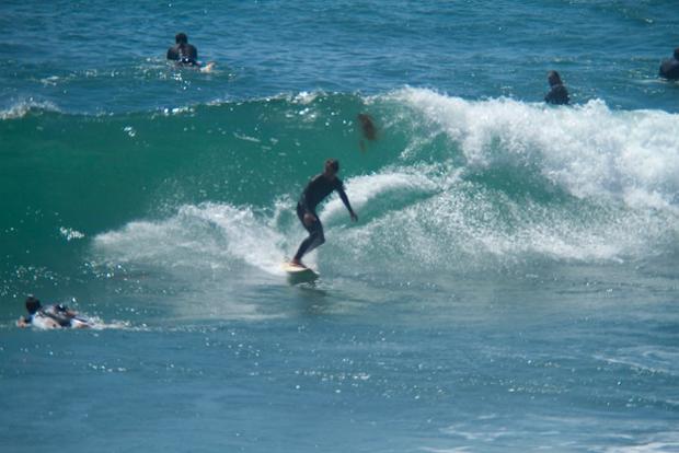 High Surf Hits SoCal Shores 