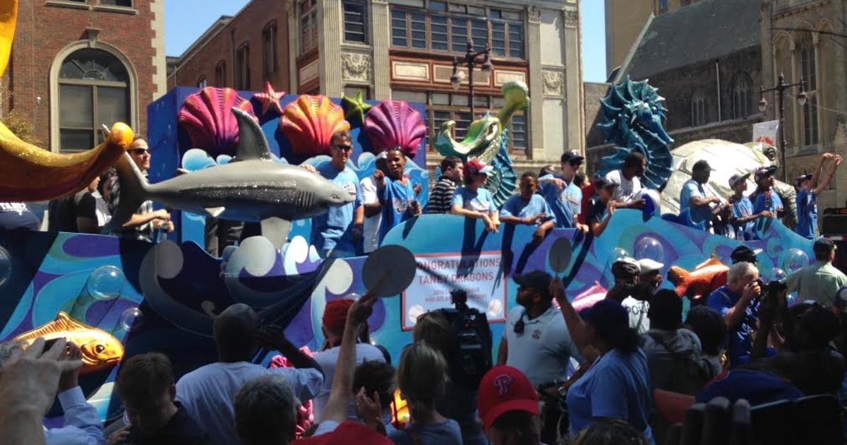 Taney Dragons Parade Throughout City To Celebrate LLWS Run CBS