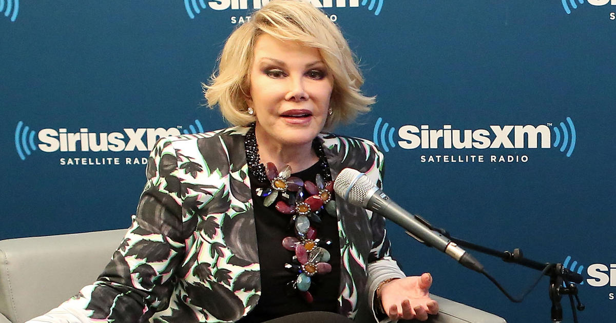 Joan Rivers Hospitalized In New York City Cbs News 