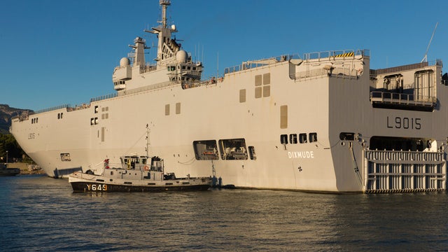 Mistral-class amphibious assault ship 