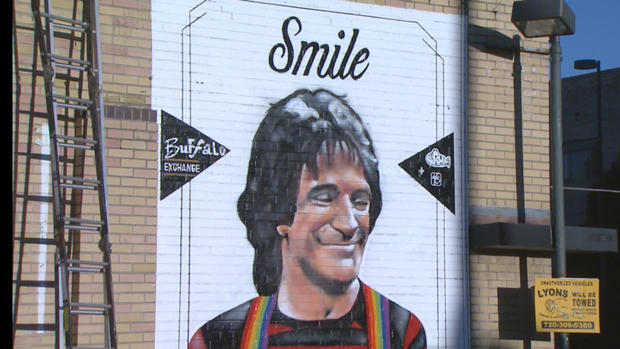 Robin Williams Mural 