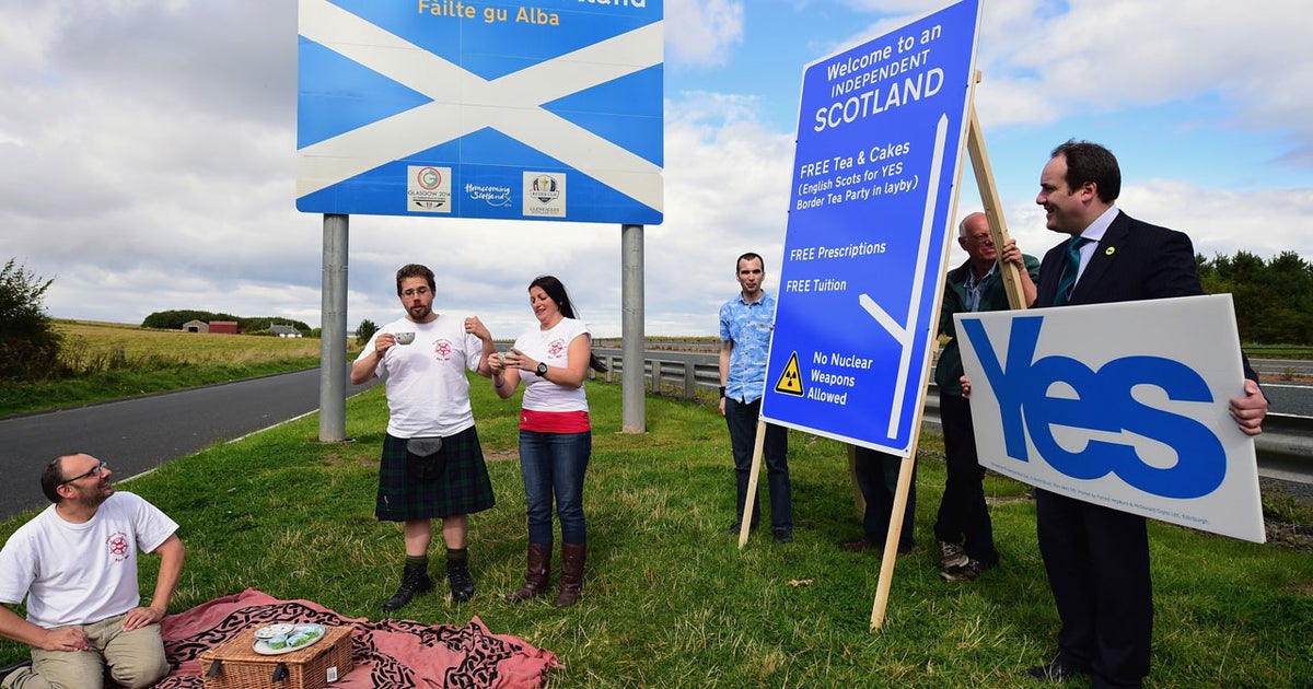 Fearing losing them, U.K. offers Scotland more autonomy - CBS News