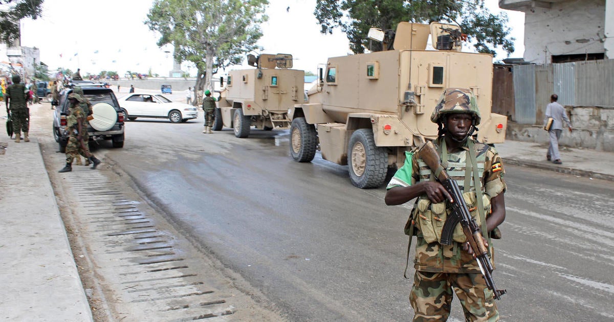 Suicide car bombs explode outside U.N. office in Mogadishu - CBS News