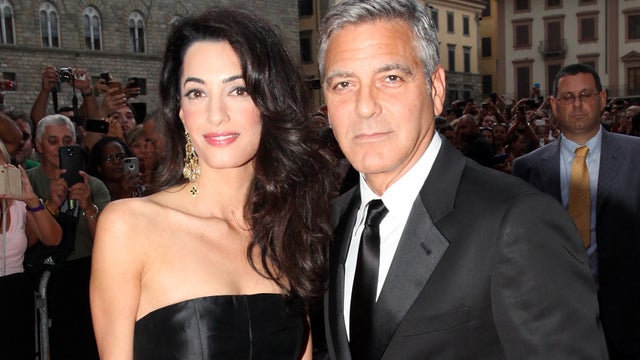 Amal Alamuddin and George Clooney - Sept. 7, 2014 