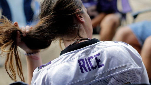 Ray Rice's jersey wasn't suspended