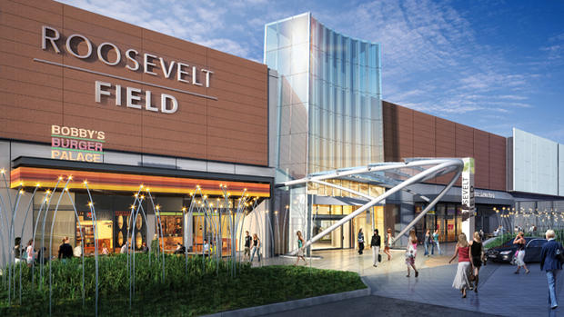 Roosevelt Field Mall Main Entrance Rendering 