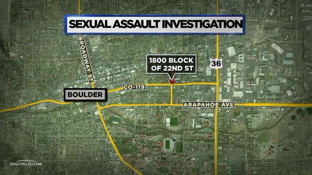 Boulder Rapist Map 