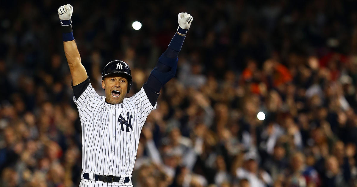 Derek Jeter says goodbye to Yankee Stadium with a 6-5 win - CBS News