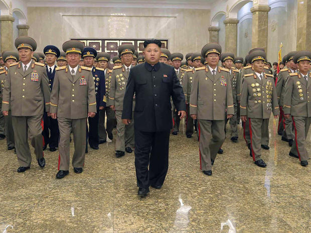 North Korean leader Kim Jong Un visits the Kumsusan Palace of the Sun in Pyongyang 