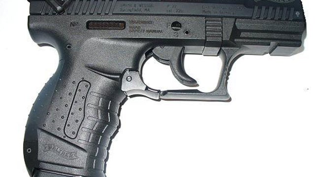 Walther P22 handgun 