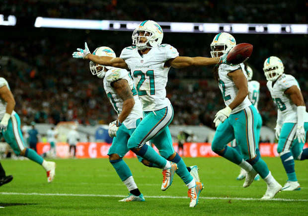 Brent Grimes Miami Dolphins 