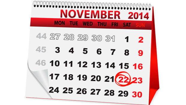 November Calendar 